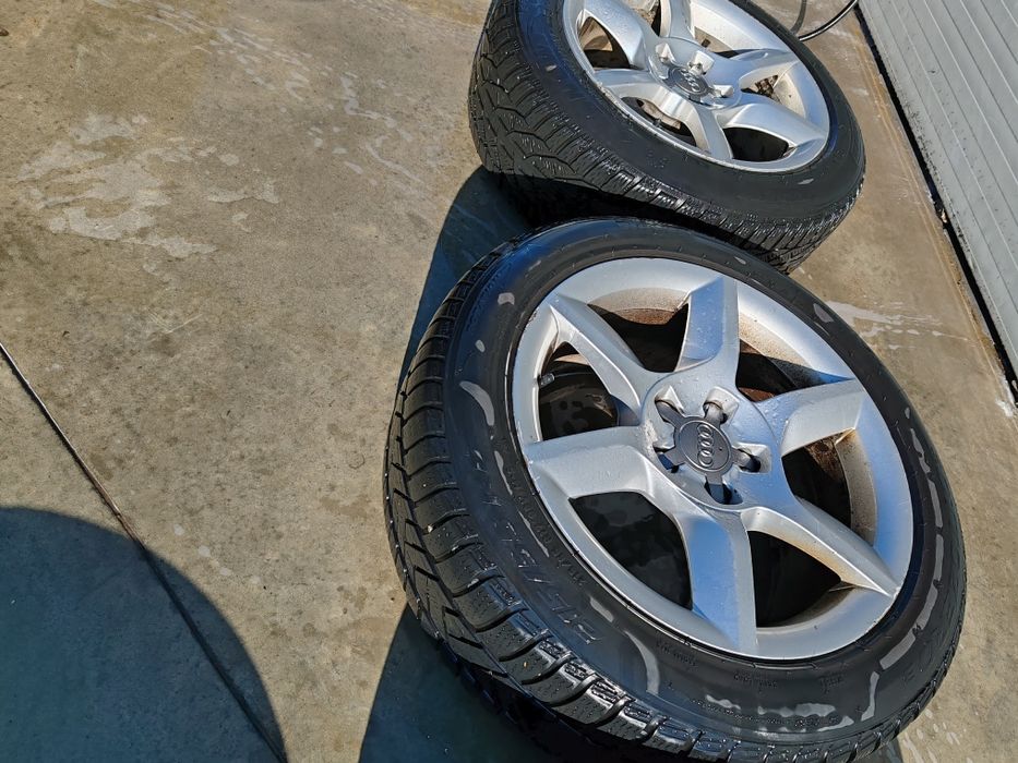 Jante Audi 5 112 17 cu anvelope de iarnă  215 55