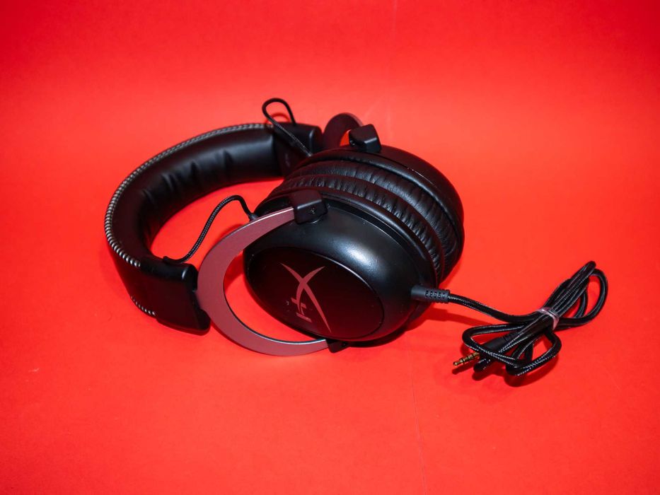 HyperX Cloud KHX-HSCP-RD геймърски слушалки черно PC PS4 Xbox