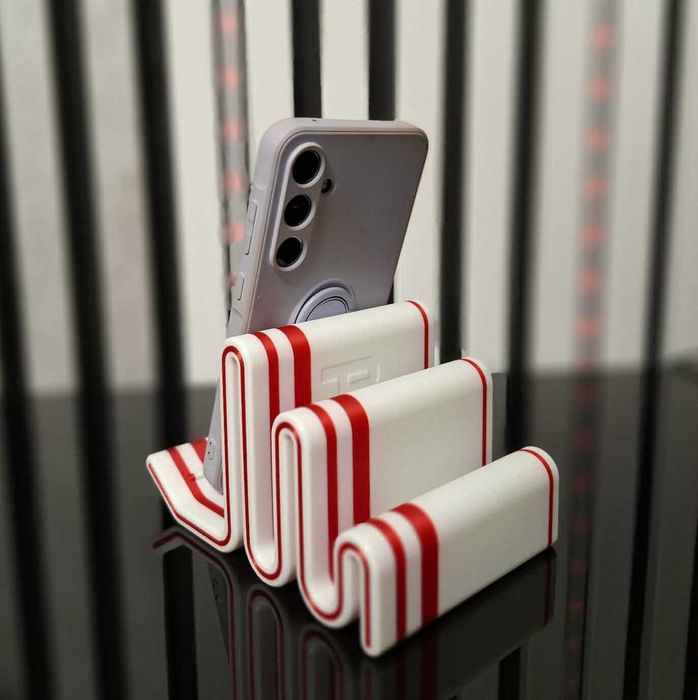 Suport telefon premium / stand telefon birou / design modern 3D