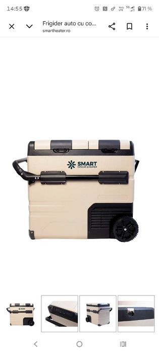 Frigider auto cu compresor si spatiu dublu