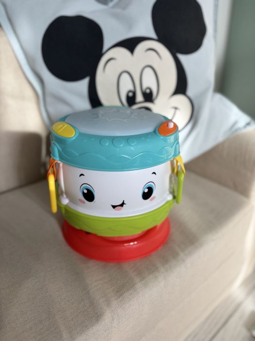 Jucarie interactiva Baby Clementoni - Baby Drum, Toba