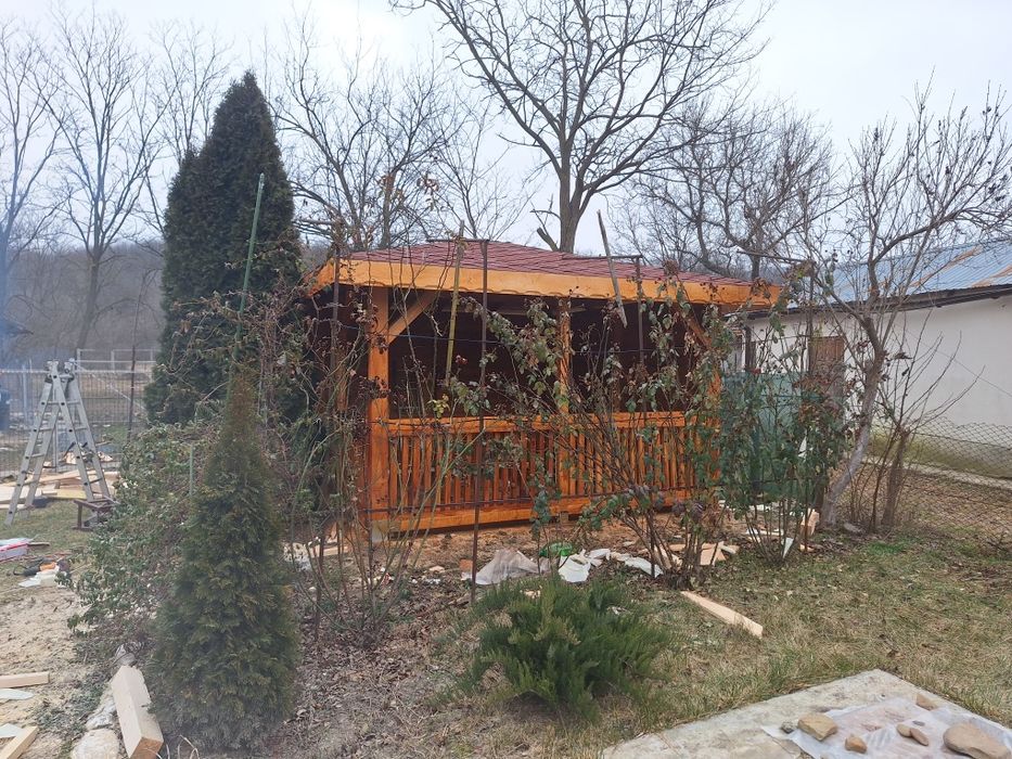 Foișor și terase mobilier și gradina