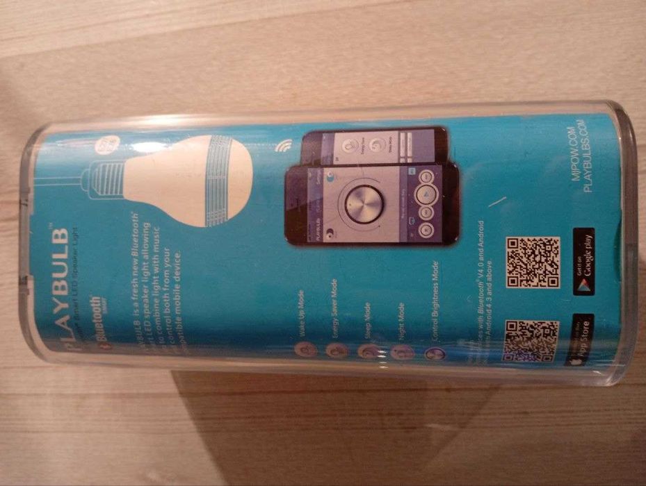 Playbulb Smart LED: Bluetooth интелигентна крушка с високоговорител