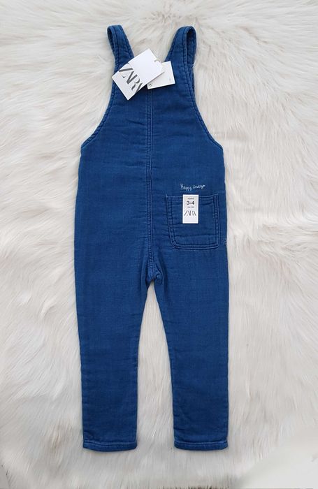 Дънков гащеризон ZARA 3-4 години - НОВ