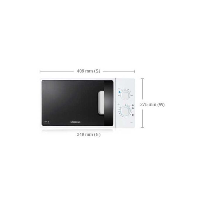 Cuptor cu microunde Samsung ME71A cu buton Eco, 20 L