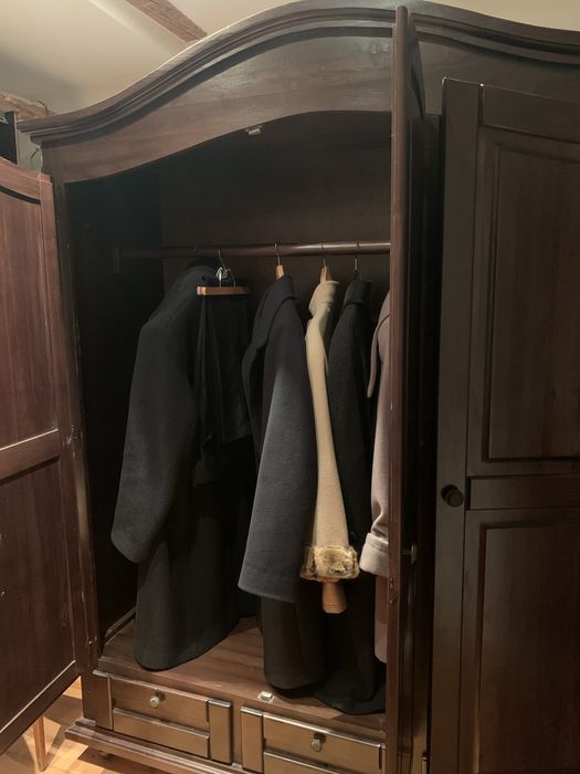 Гардероб спален дъбов