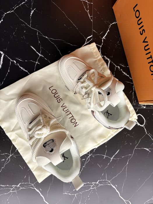 Louis Vuitton LV Skate Sneaker damă – animal print & cristale – mărimea 38