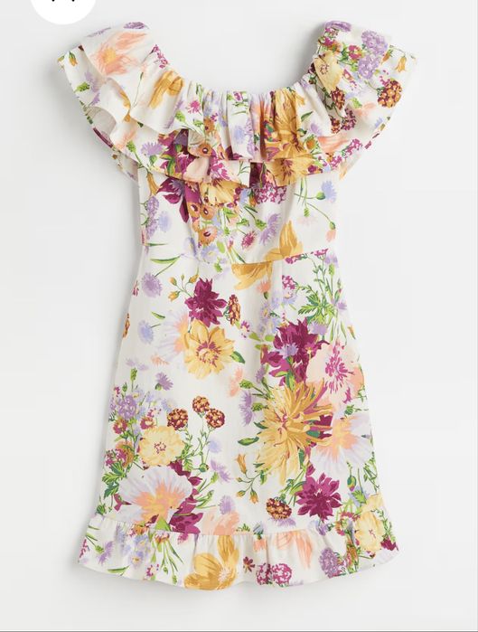 Флорална рокля H&M