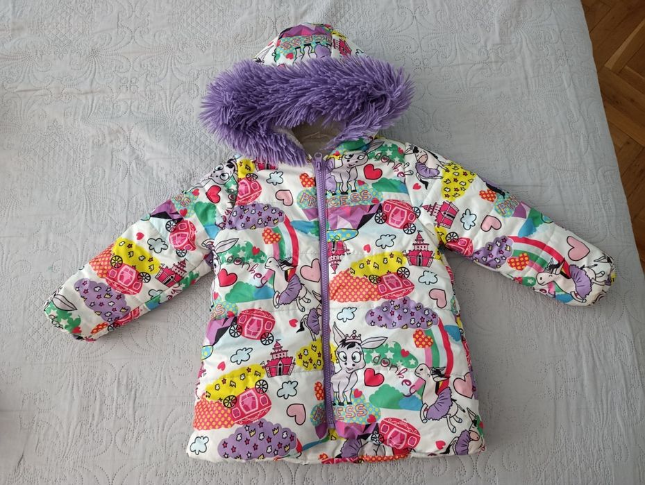 Зимно яке за момиче