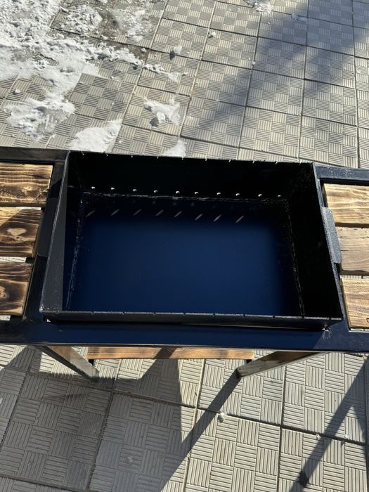 Мангал железный новый лофт