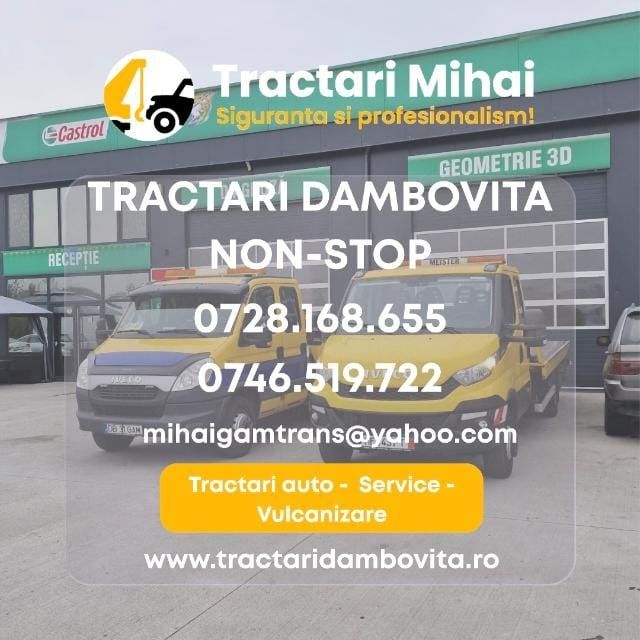 Tractari auto A1 Vulcanizare A1 Tractari Autostrada  A1 A0 Dex Craiova Platforma Auto  În doar 15 minute