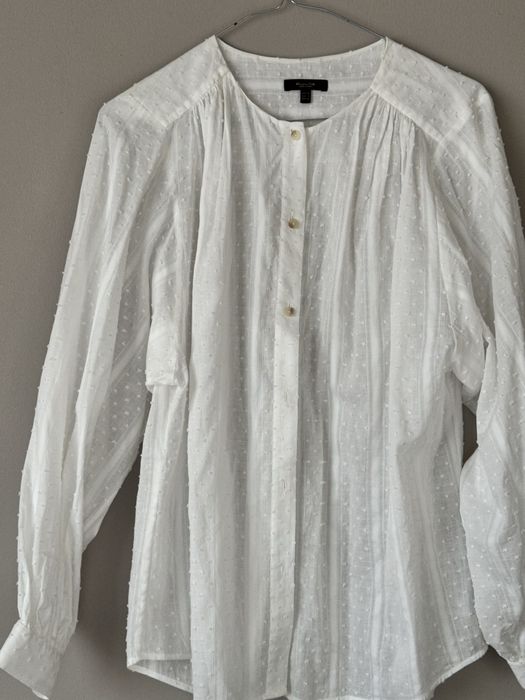 стилна бяла риза Massimo Dutti . 100 процента памук