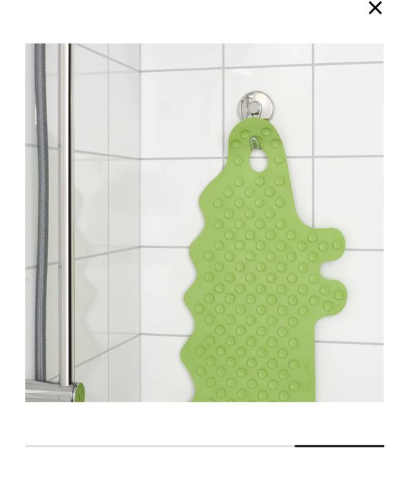 Коврик в ванну крокодил (икеа)