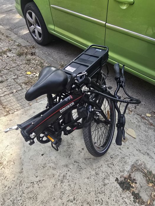 Сгъваем алуминиев,електрически велосипед 20 цола