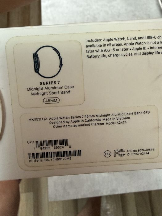 Apple Watch Series 7 45mm ОРИГИНАЛ