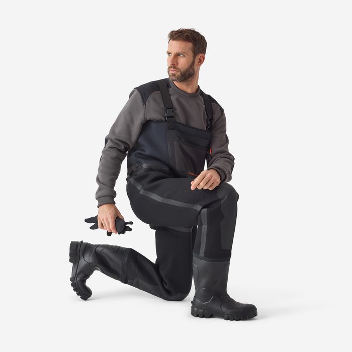 Waders 900 Thermo Neopren 4mm Pescuit - produs resigilat Decathlon