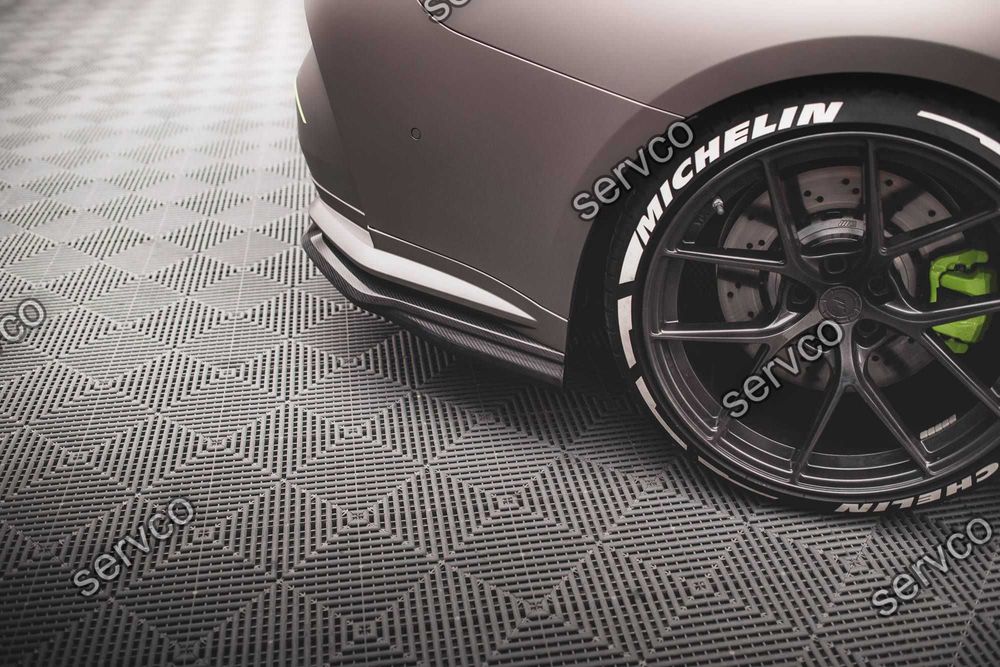 Prelungire bara spate Bmw Seria M4 G82 2021- v5 - Maxton Design Carbon