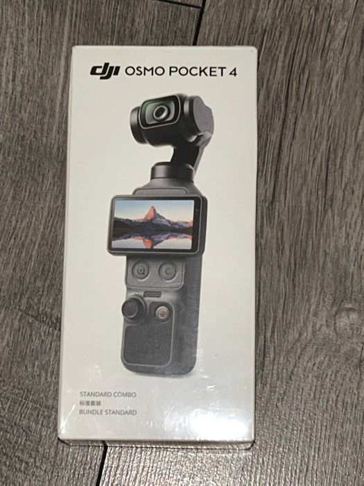 Чисто нов, запечатан DJI Osmo Pocket 4 – Отстъпка за Пловдив