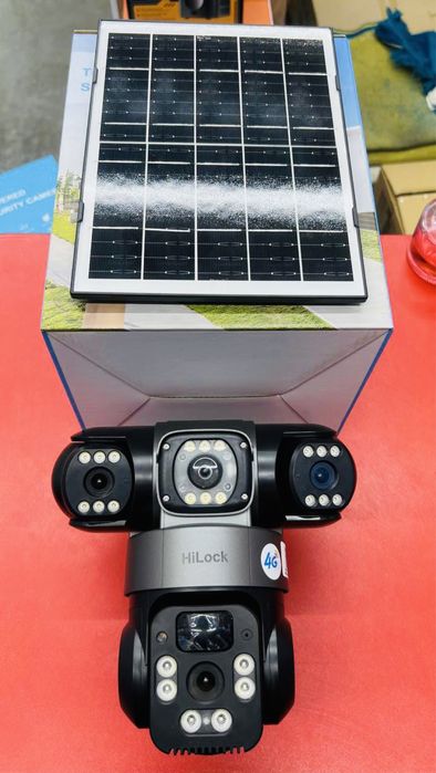 Камера с солнечными панелями