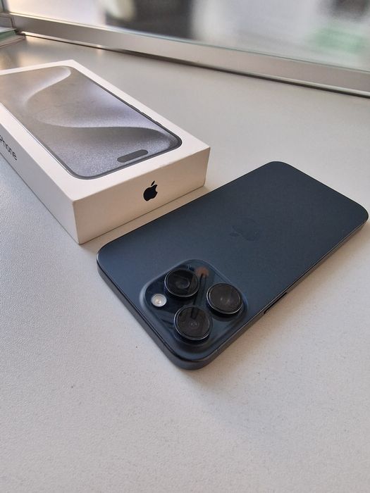 Iphone 15 Pro Max 256GB Titanium Blue Z/AA. Garantiya beraman!