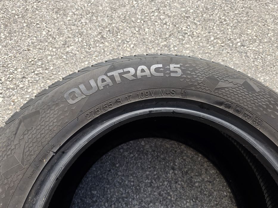 2бр. 275/55/17 гуми Vredestein Quatrac 5 зимни