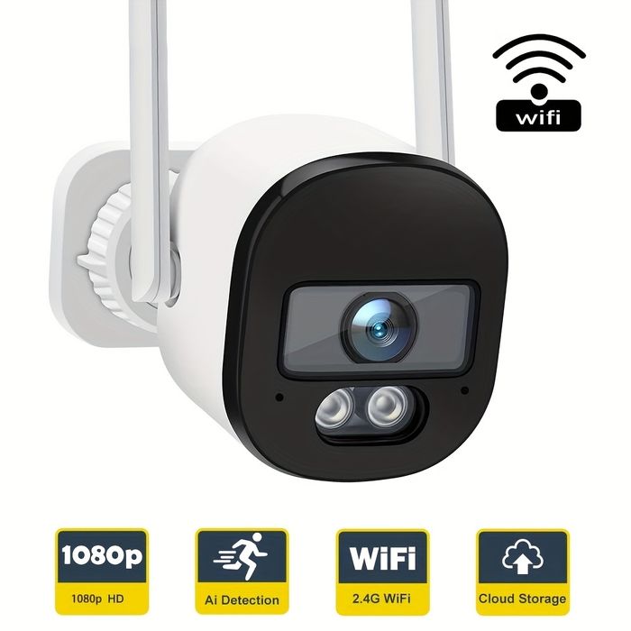 Wifi kamera Камера наблюдения 1080p. Wifi уличная видео камера camera