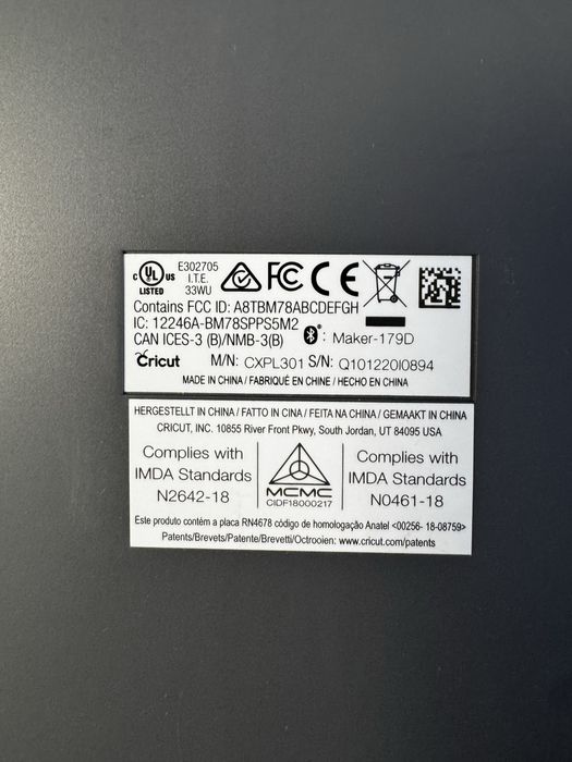 Cricut maker / Cutter Plotter - Adaptive Tool System