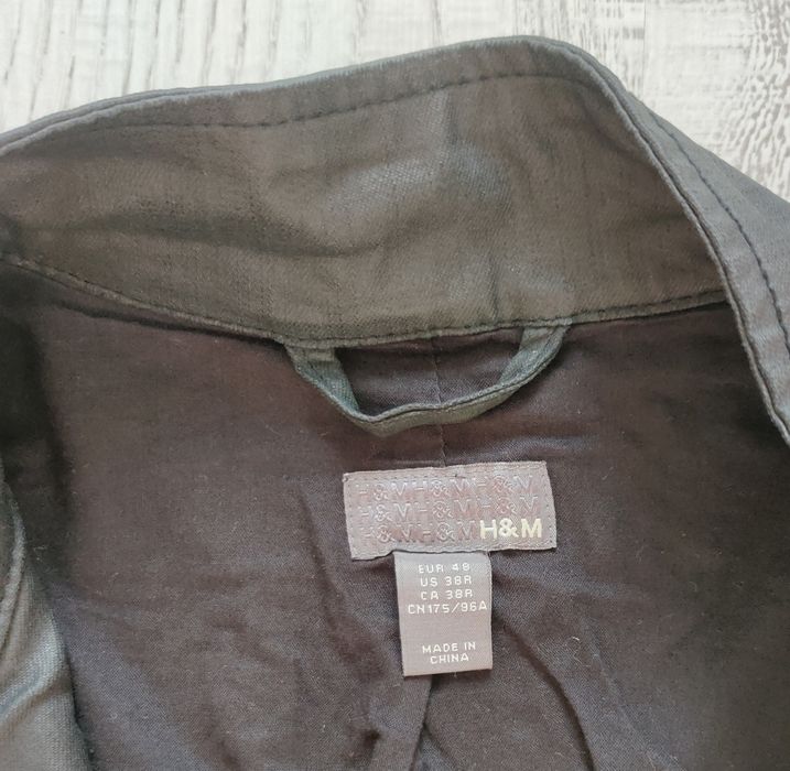 Яке H&M черно М размер