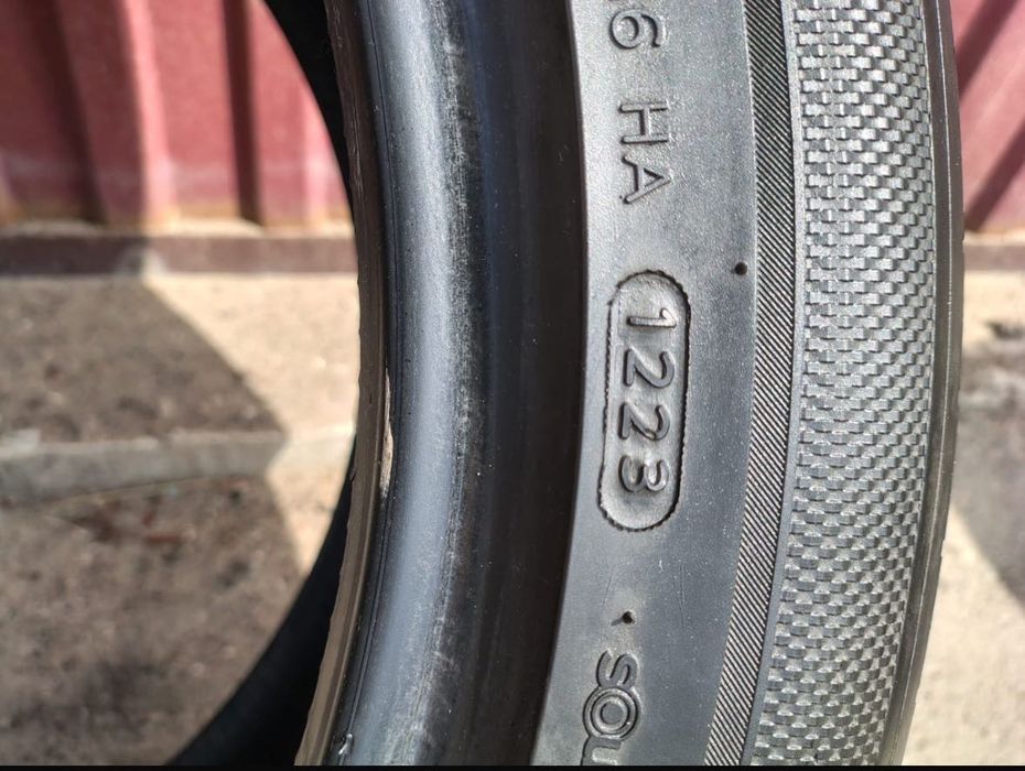 Б/у шины hankook 255/45 r 19, лето