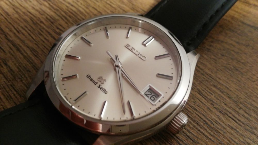 Ceas elegant Seiko Grand Seiko SunRay Cadran Sampanie Roman OLX.ro