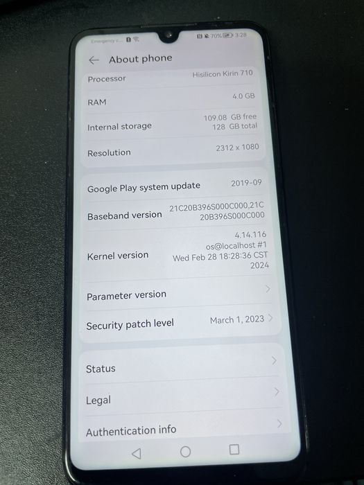 Huawei P30 Lite (Kirin 710) - 128GB