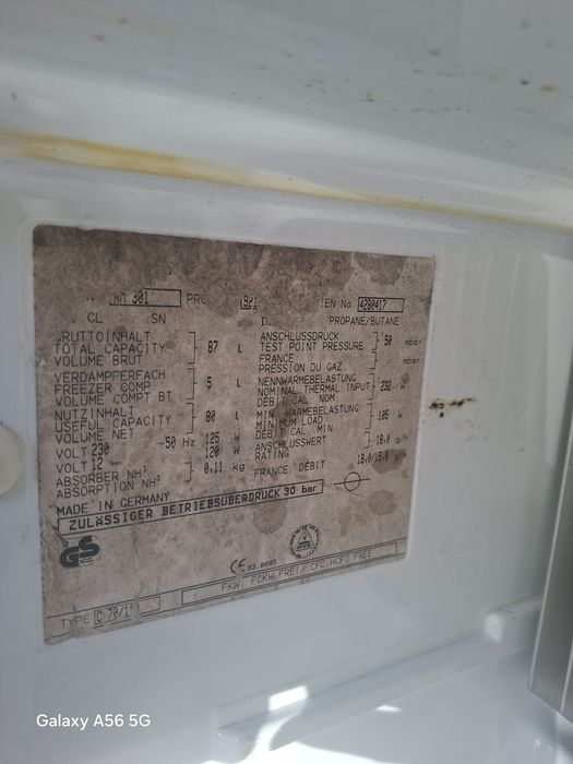 Авто хладилник Electrolux 12/220v/gaz