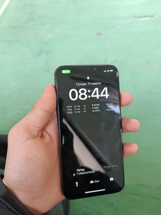 IPHONE X 100 yomkost