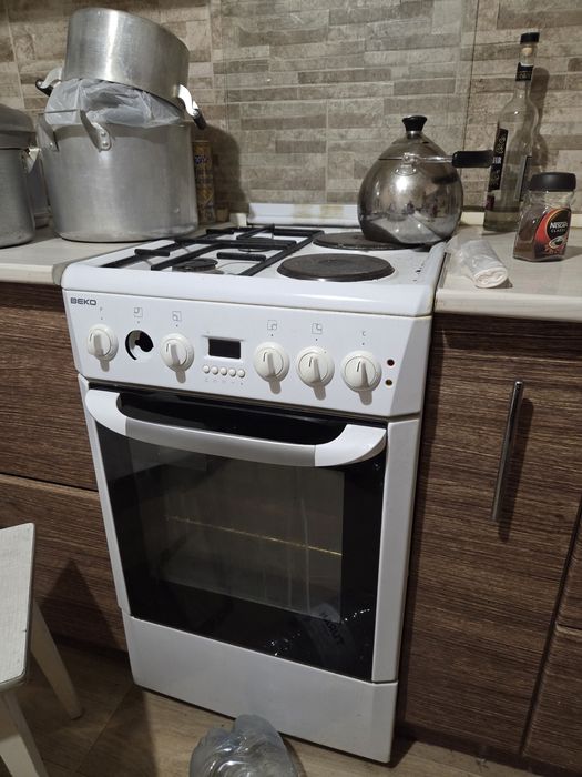 Плитка Веко газ + электричество