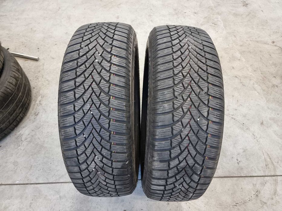 2 Anvelope de IARNA 215.65.17 'Bridgestone'[dot 2020] ; stare buna