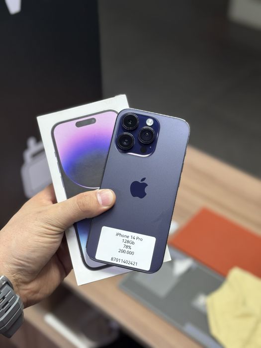 iPhone 14 Pro / 128Gb / 78% / в зорошем состоянии