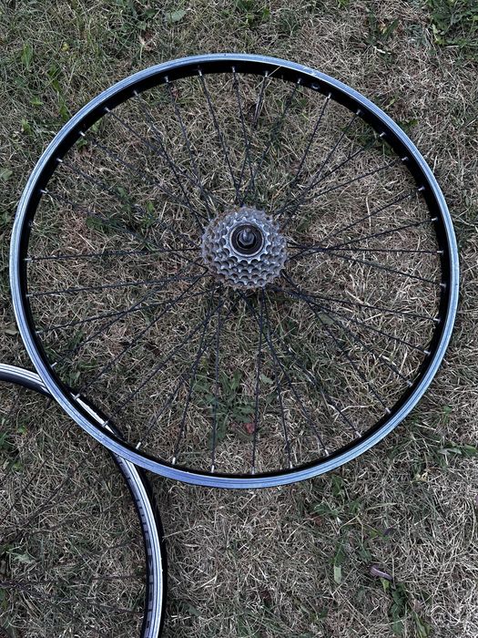 Set 3 roți bicicletă 26 inch (față și spate)
