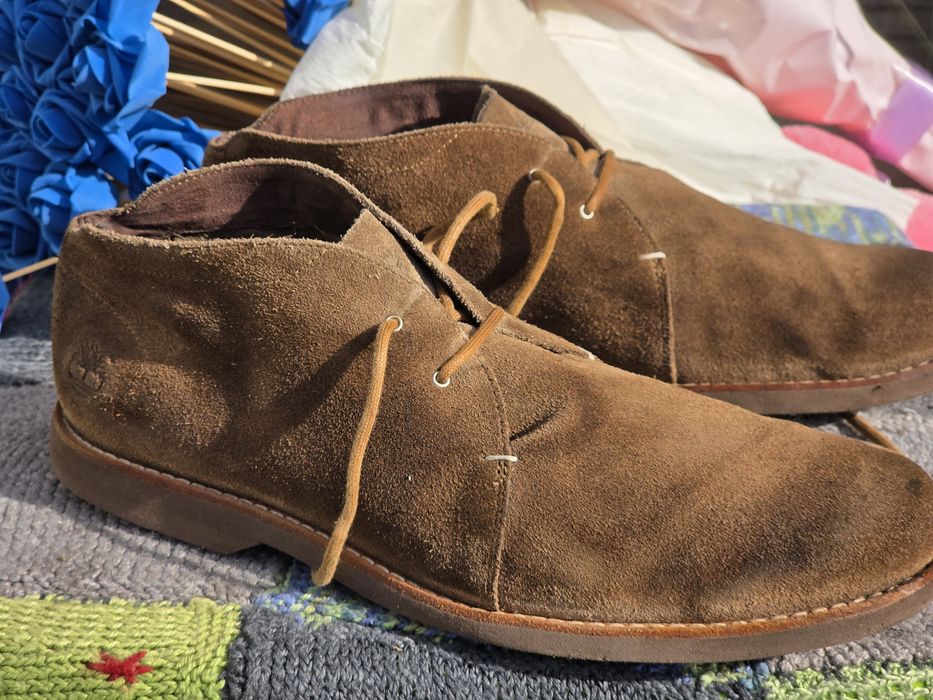 Timberland мъжки обувки естествен велур N46