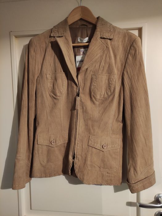 Яке Сако Болеро от Естествена кожа