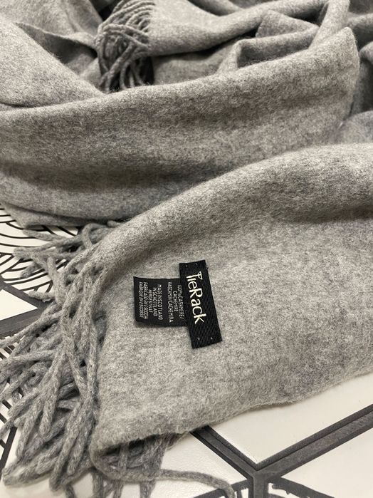 Сив шал 100% кашмир