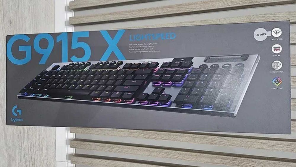 Tastatura Logitech G915 X Liniar wireless gaming Mecanica RGB Garantie
