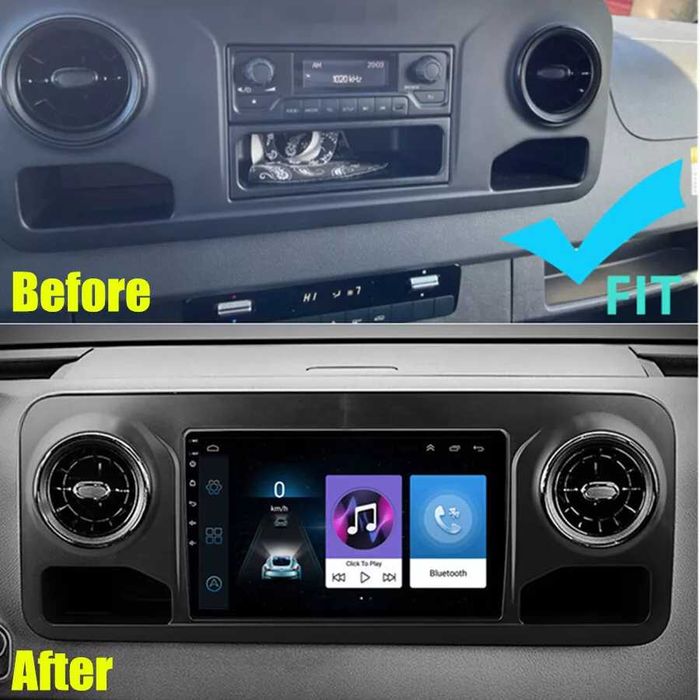 Мултимедия за Mercedes Benz Sprinter Екран плеър Android Навигация