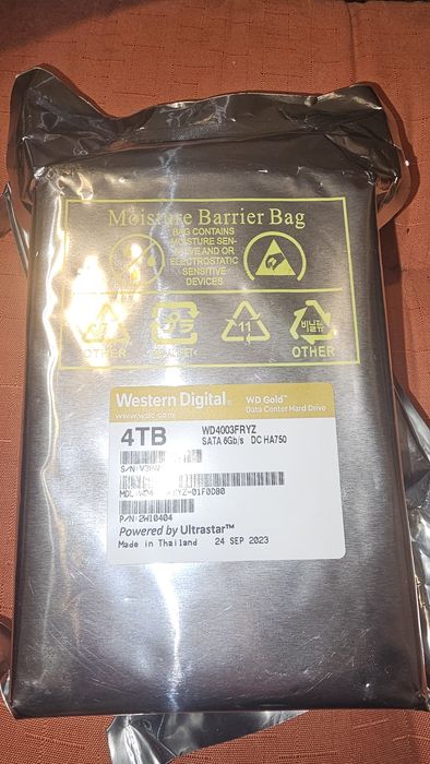 HDD 4 TB Western Digital gold