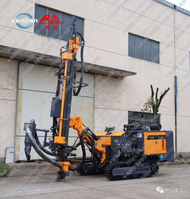 Интегрированная буровая KAISHAN KT(YC)-5C: глубина 25м, диаметр 105мм