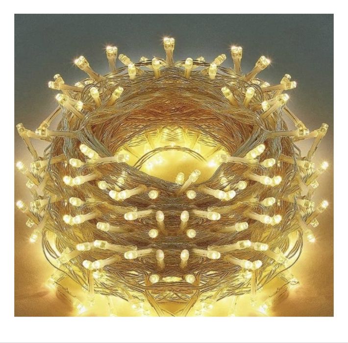 Гирлянда нить на ёлку