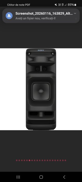 Sistem audio SONY ULT Tower 10, Bluetooth, USB, Ultimate Deep Bass,

2