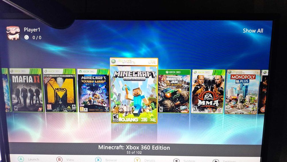 Xbox 360 S RGH 3 cu hdd de 500 gb si  100  jocuri instalate