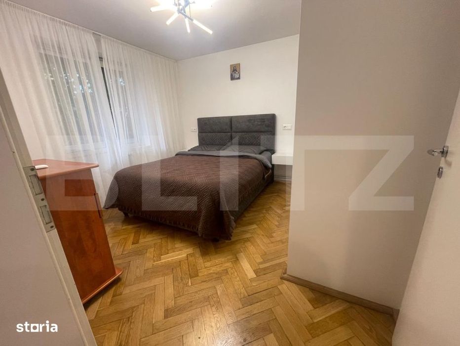 Apartament cu 3 camere, spatios, cartier Brader