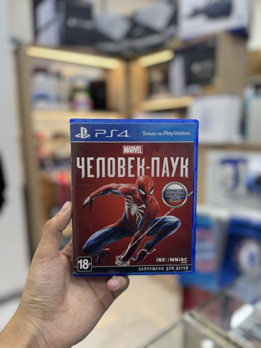 БУ диск spider man  ps4