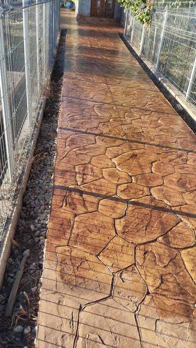 Beton amprentat PaulPAV